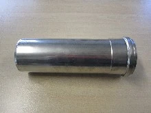 Axioma Inox buis 80 mm (lengte 250 mm) - viton dichting 01.034.01.05