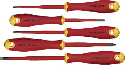 5-delige geïsoleerde schroevendraaierset 1000V PZ & sleuf 0118150009