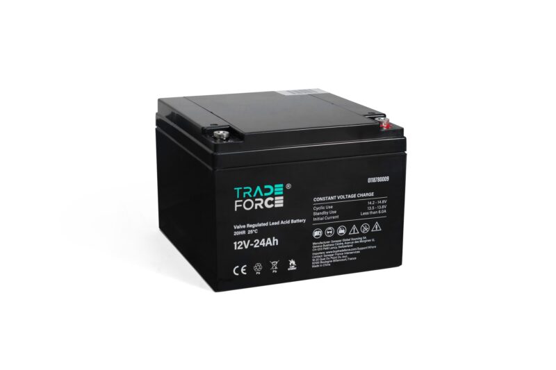 12V 24Ah 20HR loodzuurbatterij met ventiel
