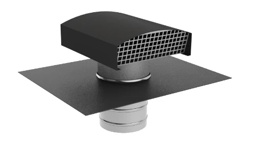 Ubbink Ubvent ventilatiedakdoorvoer 200 mm - RAL 7016 antracietgrijs 0120042