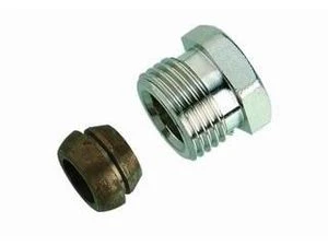 Danfoss klemkoppeling 1/2 x 15 mm - voor radiatorkraan 013G4115