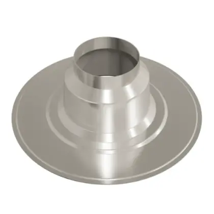 Ubbink Alu plakplaat (hoogte 150mm) 125 mm 0146232