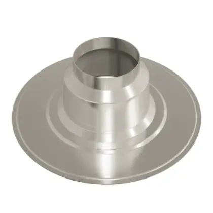 Ubbink Alu plakplaat (hoogte 150mm) 131 mm 0146233