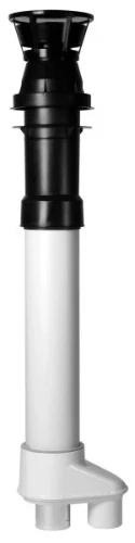 Ubbink Rolux 4G concentrisch Alu/Staal dakdoorvoer 80/125 mm - voor niet condenserende ketels 0184165