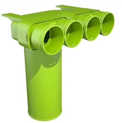 Ubbink Air Excellent 23C Vent.Adapt. 125-90° 0188175
