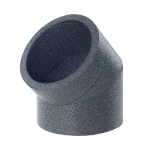 Ubbink Aerfoam WTW geisoleerd bocht 45° 180/210 mm 0188282