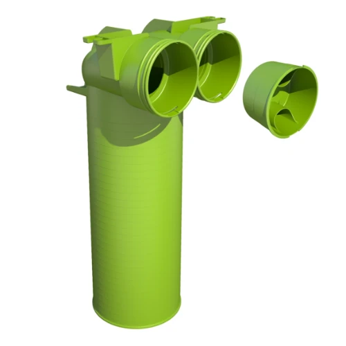 Ubbink Air Excellent 48C Vent.Adapt. 125-90° 0188380