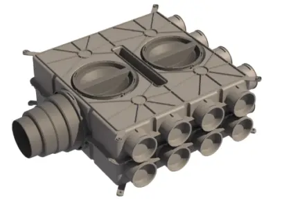 UBBINK AE DBOX800 16 Aansl. 0188581