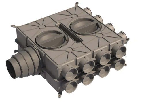 UBBINK AE DBOX800 16 Aansl. 0188581