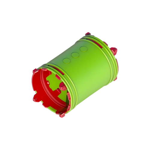 Ubbink Air Excellent click-seal systeem AE23C koppelstuk flexibel  63 mm 0188984