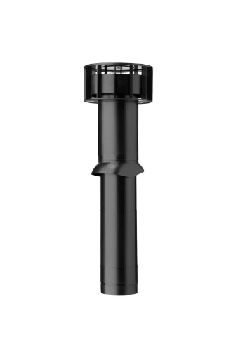 Ubbink Multivent K ventilatiedakdoorvoer 166 mm (lengte 1100mm) - RAL 7016 antracietgrijs - met kruiskap 0189314