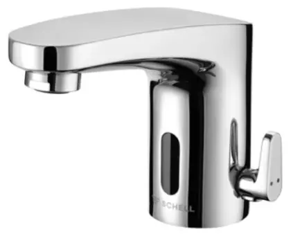 Schell Modus Trend E HD-M electronische wastafelkraan - mengwater - netvoeding - chroom 021710699