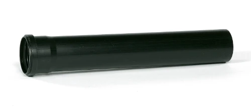 Ubbink Rolux PP luchttoevoerbuis 80 mm (lengte 500mm) - zwart 0222908