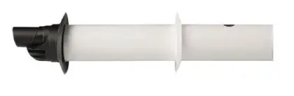 Ubbink Sekurit concentrisch PP/PP muurdoorvoer 60/100 mm - zwart 0229000