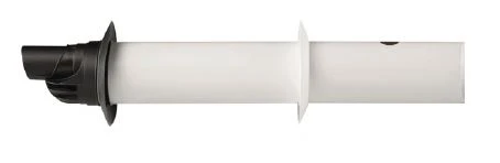 Ubbink Sekurit concentrisch PP/PP muurdoorvoer 60/100 mm - zwart 0229000