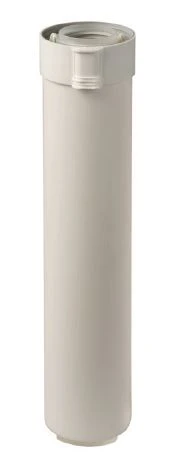 Ubbink Sekurit concentrisch PP/PP verlengbuis 60/100 mm (lengte 1000mm) 0229303
