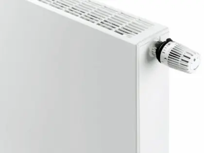 Stelrad Planar links paneelradiator H900xT22xB900 - 2026 Watt (EN442 75/65/20) - Ral 9016 Verkeerswit 0244092209