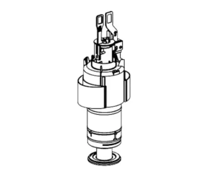 Schell WSS klok mechanisme voor inbouw spoelreservoir Montus C120 030830099