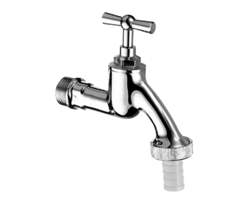 SCHELL Dubbel dienstkraan met krukhendel 1/2"