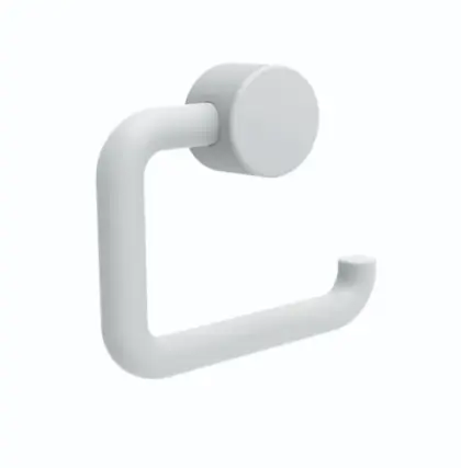 Normbau Nylon Care toiletrolhouder - wit 0399010019