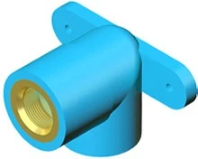 Niron PPR muurplaat 90° FF 20 x 1/2 F (dubbele ophanging) 03NGTF2012