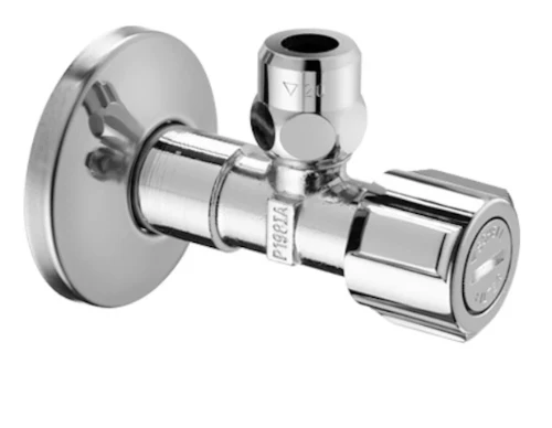 Schell Comfort haakse hoekstopkraan 1/2 x 10 mm - chroom - met filter 250 µm 054280699