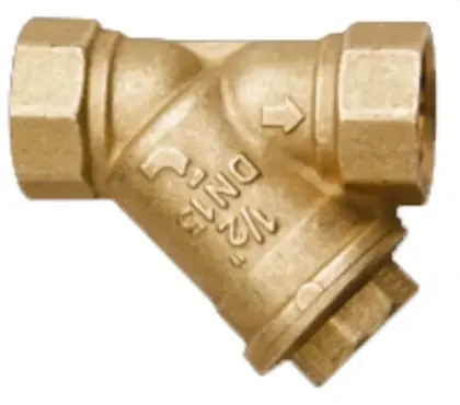 Watts messing Y-filter met inox zeef FF 1/2 x 1/2 0566215