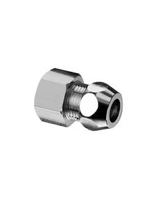 Schell rechte overgangsknelkoppeling FF 10 x 3/8 F - chroom 064080699