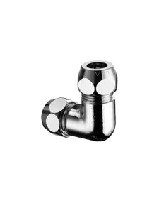 Schell haakse knelkoppeling FF 10 x 10 mm - chroom 064460699
