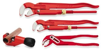 Rothenberger Super S tangenset 4-delig (bestaat uit: 070122X-070123X-70258-70010) - prijs per set 070135X