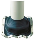 Ubbink Flexub flexibele EPDM dakdoorvoer 5 - 120 mm - inclusief bevestingskit 0702780