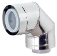 Ubbink Rolux concentrisch PP/Inox bocht 87° 80/125 mm 0702883