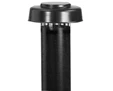 Ubbink Ubiflux ventilatie dakdoorvoerbuis 180 mm - zwart 0703780