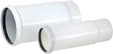 Ubbink Rolux concentrisch PP/Alu schuifstuk 80/125 mm (lengte 170 mm) 0704066