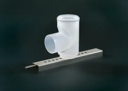 Ubbink Renolux 5G bocht met schoorsteensteun 80 mm 0716116