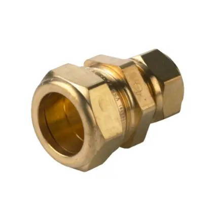VSH Knel Water rechte verloop knelkoppeling FF 28 x 22 mm 0860519