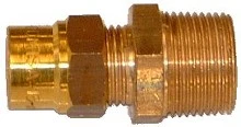 VSH Knel Gas rechte overgangsknelkoppeling MF 22 x 4/4 M 0879384
