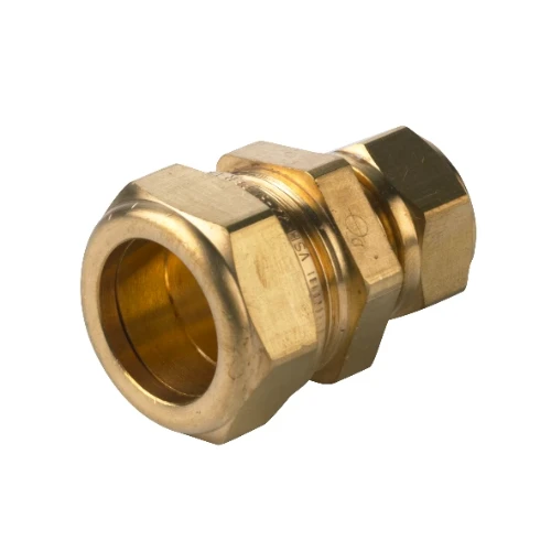 VSH Knel Water rechte verloop knelkoppeling FF 10 x 8 mm 0880321
