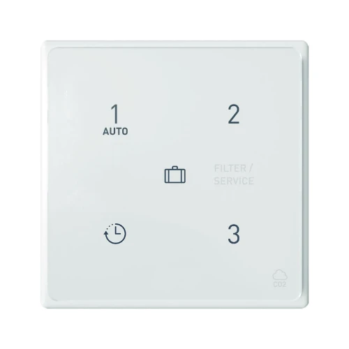 Ubfilux Vigor RF CO²-sensor met 5-standen schakelaar met 230V connectie 0888374