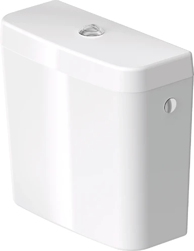 Duravit D-code spoelreservoir - wit - toevoer L/R - Dual Flush 0927000004