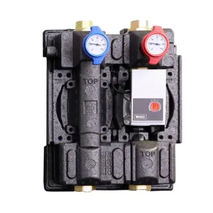 Watts Flowbox HK 8180 DN25 pompgroep ongemengd - Wilo Ynos Para 25/1-6 10026344