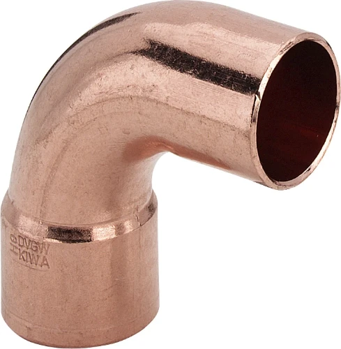 Viega Koper soldeer inschuif bocht 90° MF 22 x 22 mm 100391