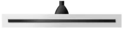 Carrodrain Liquid douchegoot inclusief rooster 800 mm - Black - debiet 31 l/m 100611