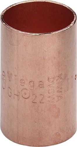Viega Koper soldeer mof FF 28 x 28 mm 100698
