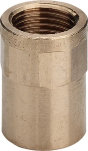 Viega brons soldeer puntstuk FF 22 x 3/4 F 100728