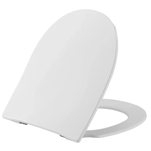 Pressalit 300 slim toiletzitting - wit - softclose - scharnier DG6 inox 1014000-DG6999