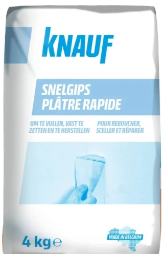 Knauf snelgips (zak 4kg) - prijs per zak 1025108