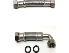 Alpha Fixset 1 aansluitset (flexibel FF 4/4 190 mm + FF 3/4 190 mm + dichtingen) voor Rainsaver - prijs per set 1037101 A