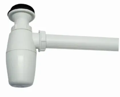 Viega Universal PP bekersifon met afvoerplug 5/4 x 32 mm - wit kunststof 103927