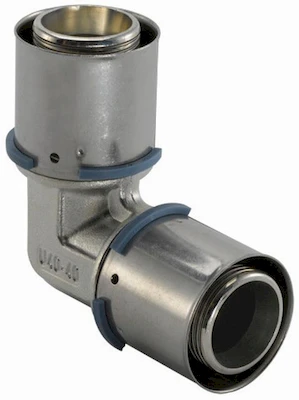 Uponor S-Press messing bocht 90° FF 50 x 50 mm 1046911